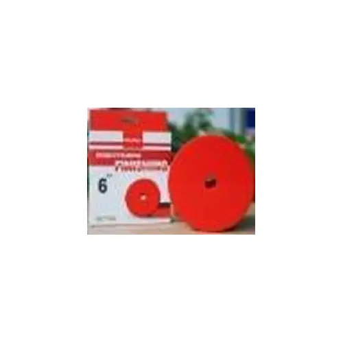 Cross Cut Foam Pad-Red Finishing-6 inch